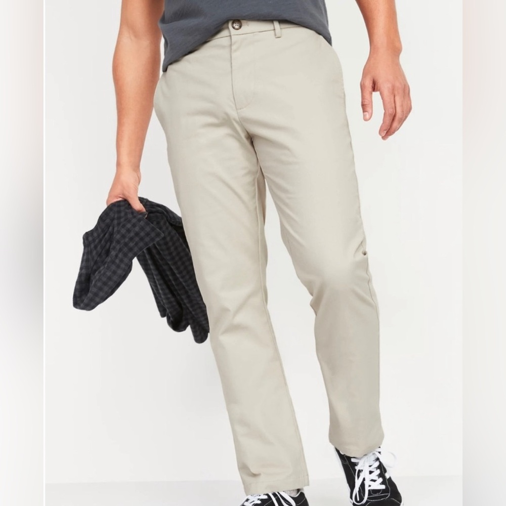 2 Pair Bundle - Old Navy Ultimate Straight Khakis